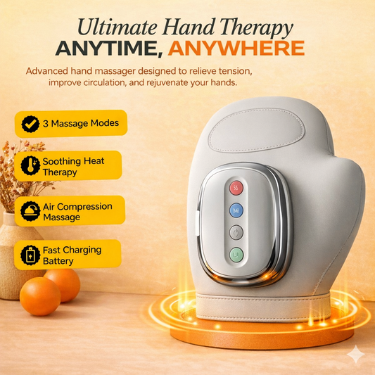 BIONIC™ HandPro – Smart Hand Massager with Heat & Compression