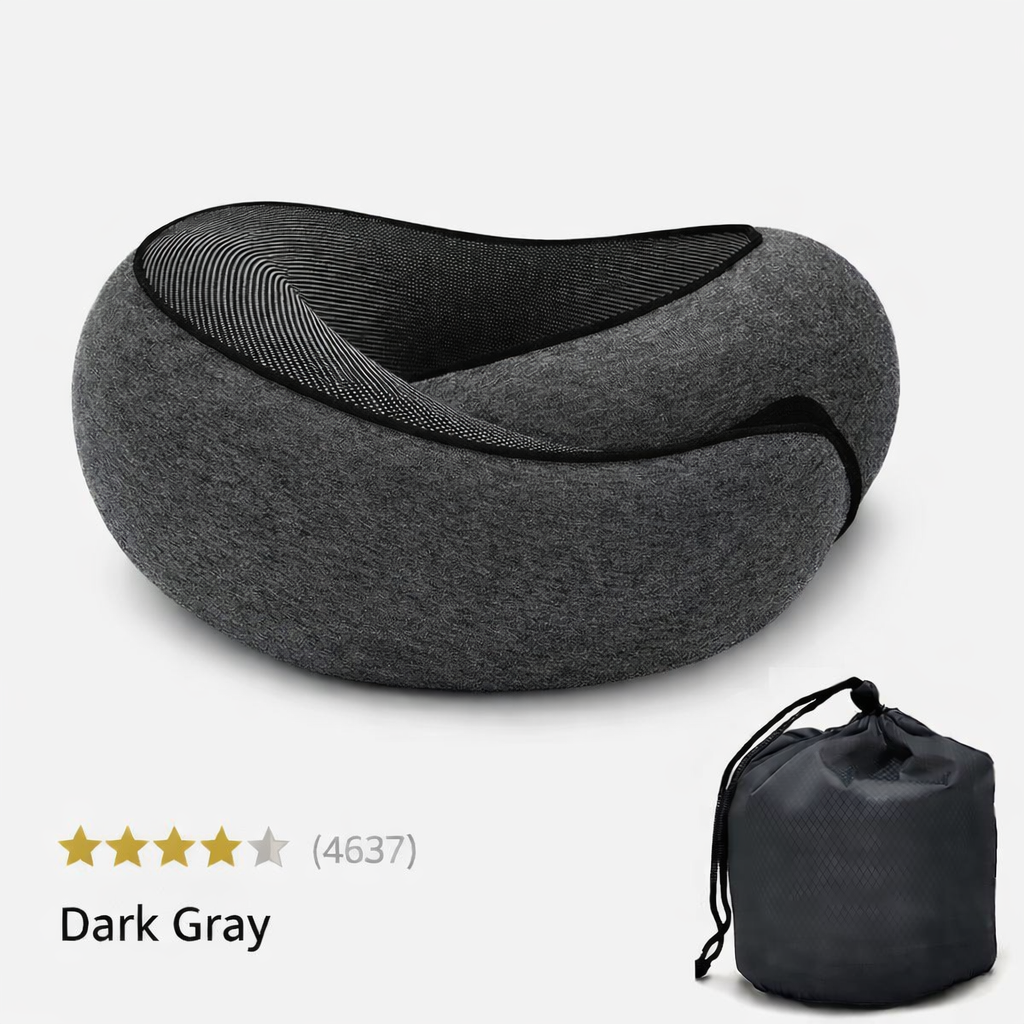 Memory Foam Travel Neck Pillow