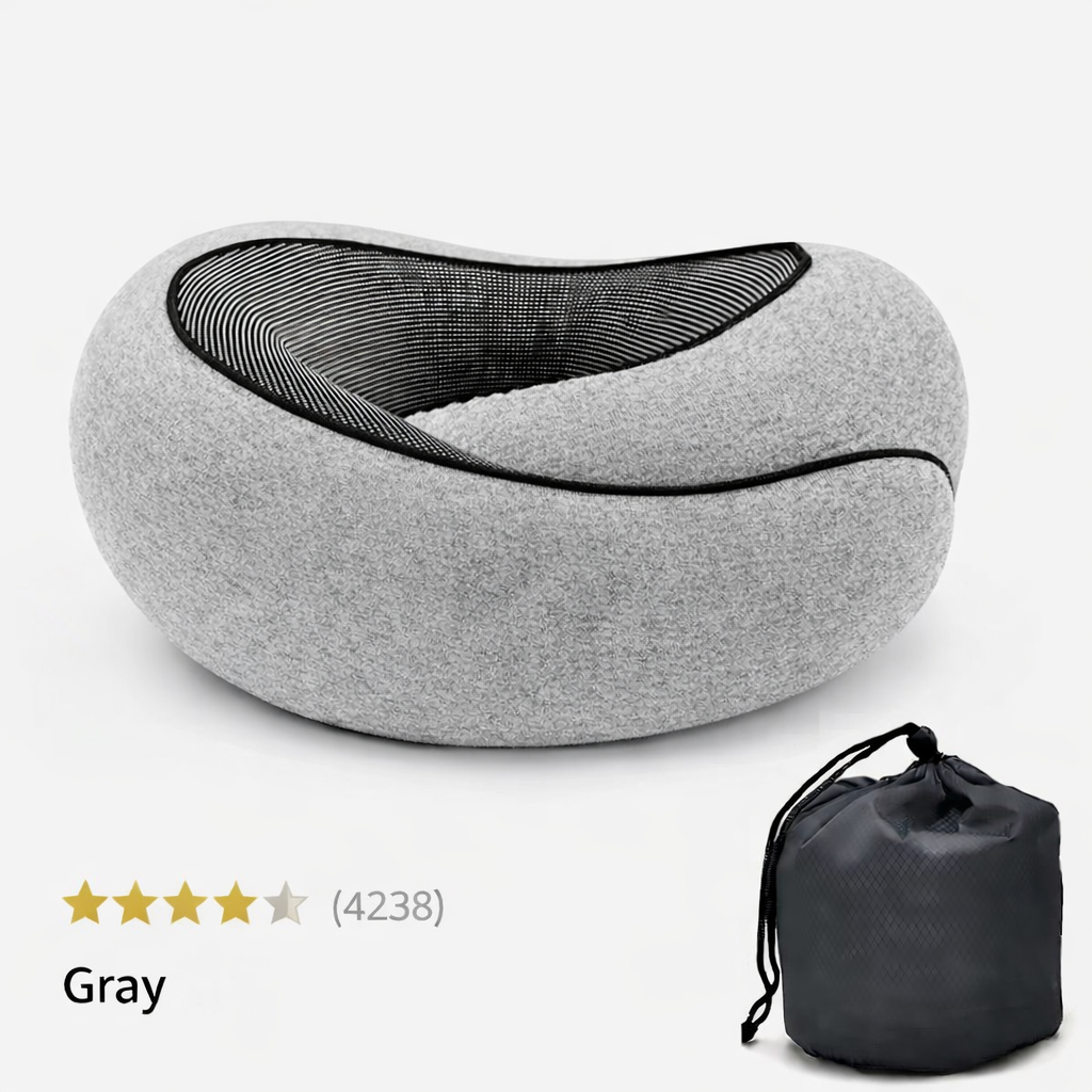 Memory Foam Travel Neck Pillow