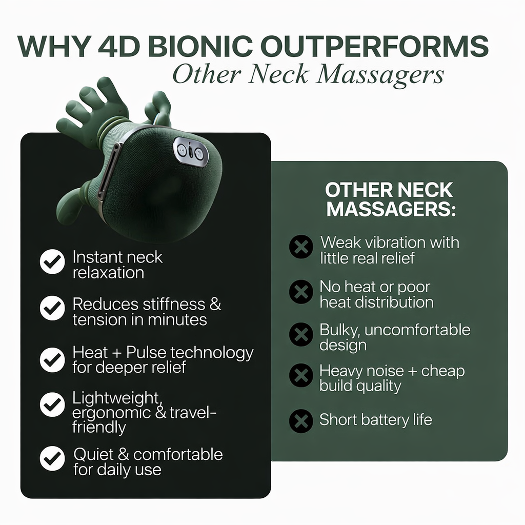 4D Bionic ™ Neck Massager