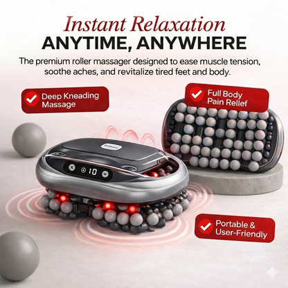 PulseOne Red Light Deep Tissue Massager – 42-Head Muscle Relief Device