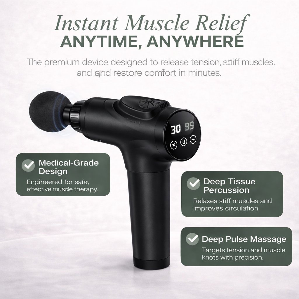 Massage Gun Deep Tissue Massager